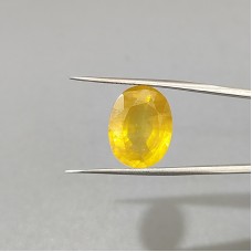 Yellow sapphire (pukhraj) 7.95 Carats / 8.74 Ratti